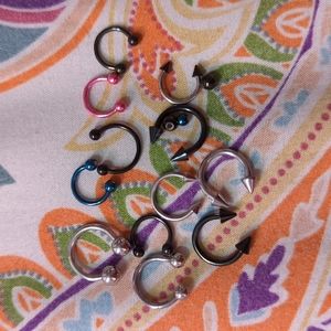 Horseshoe jewelry mix